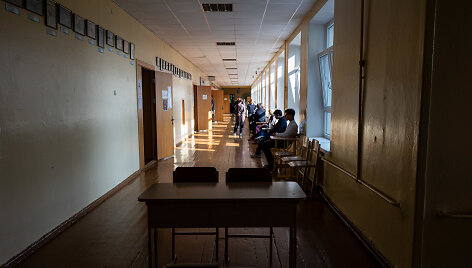 Abiturientai laiko valstybinį lietuvių kalbos egzaminą