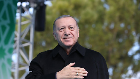 Turkijos prezidentas Recepas Tayyipas Erdoganas