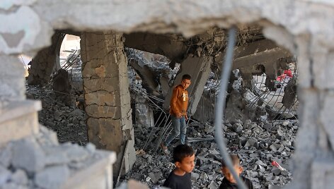 Gazos Ruožas / OMAR AL-QATTAA / AFP