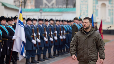Ukrainos prezidentas Volodymyras Zelenskis