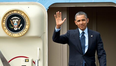 Barackas Obama atvyko į Malaiziją. 