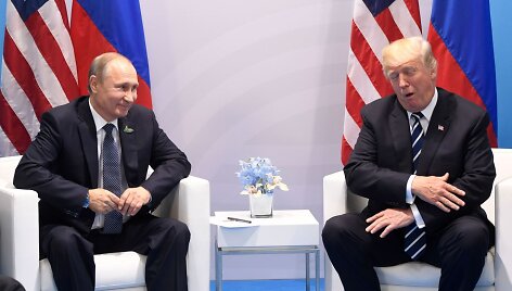 Vladimiro Putino ir Donaldo Trumpo susitikimas