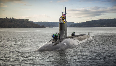 JAV atominis povandeninis laivas &bdquo;USS Connecticut&ldquo;