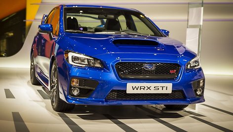 „Subaru STI“: sportiškiausias sedanas Ženevoje