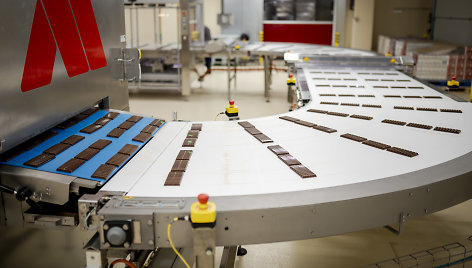 Naujųjų „KitKat“ plytelių gamyba