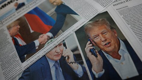 Vladimiras Putinas ir Donaldas Trumpas