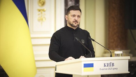 Ukrainiečių prezidentas Volodymyras Zelenskis / Ukraine Presidency/Ukrainian Pre / ZUMAPRESS.com