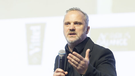 Konferencijoje &bdquo;Moters vizija&ldquo; dalyvauja Giedrius Savickas