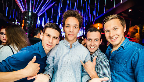Vakarėlio sostinės &bdquo;Mojo Lounge&ldquo; akimirka