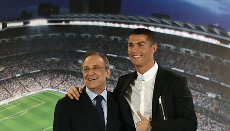 Florentino Perezas ir Cristiano Ronaldo