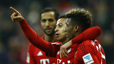 Thiago Alcantara ir Davidas Alaba