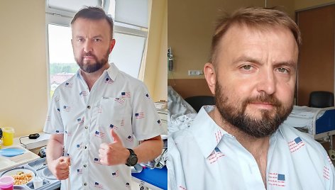 Stano dėl traumos atsidūrė ligoninėje: joje malda paprašė savo vėžį perduoti Putinui