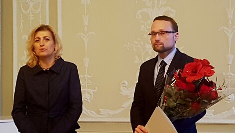 Mindaugui Kvietkauskui įteikta premija