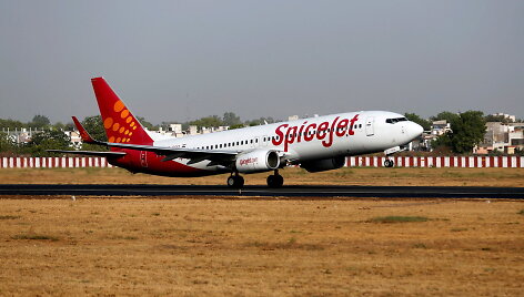 Kompanijos &bdquo;SpiceJet&ldquo; lėktuvas