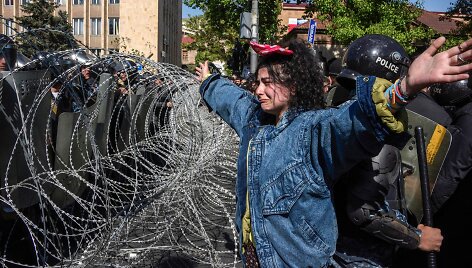 Protestai ir neramumai Armėnijoje