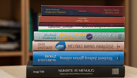 Jurgos Ivanauskaitės premijos knygos kandidatės