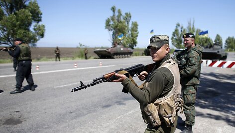 Ukrainos kariai Mariupolio pietrytinėje dalyje