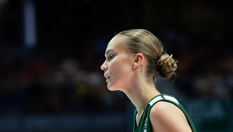 Lietuvos U19 merginų rinktinės lyderė Justė Jocytė