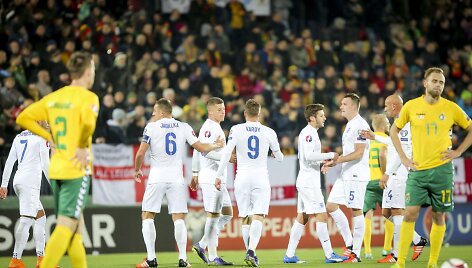Anglijos futbolo rinktinė įmu&scaron;ė įvartį