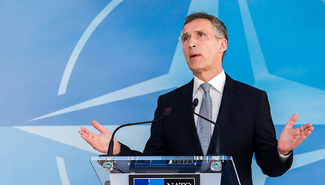 NATO generalinis sekretorius Jensas Stoltenbergas