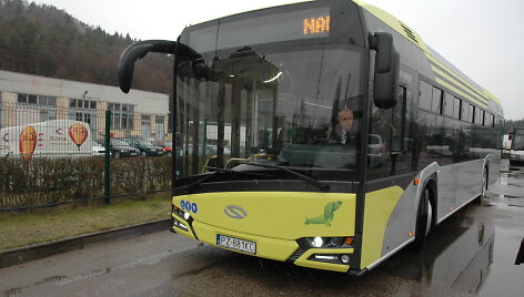 Kauno gatvėse &ndash; naujos kartos lenki&scaron;kas autobusas