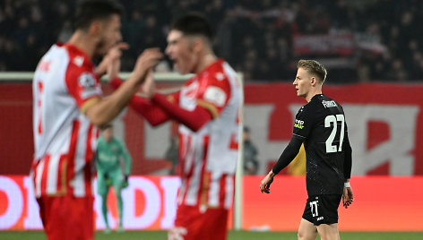 „Crvena zvezda“ triumfas ir „Stuttgart“ kartėlis