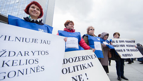 Antakalnio ligoninės mitingas