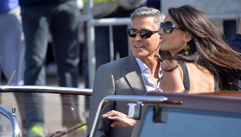 George‘as Clooney ir Amal Alamuddin