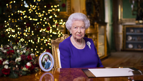 Kalėdinis karalienės Elizabeth II sveikinimas