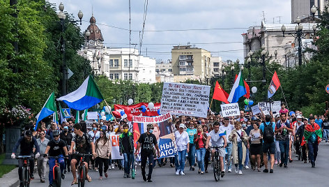 Protestas Chabarovske