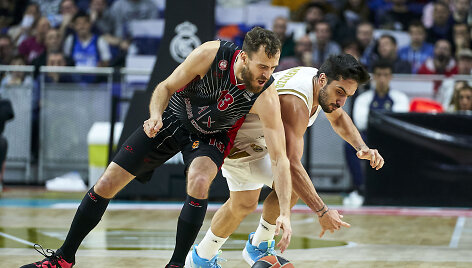 Sergio Rodriguezas prie&scaron; Facundo Campazzo