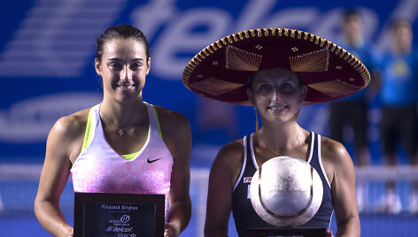 Carolina Garcia ir Timea Bacsinszky