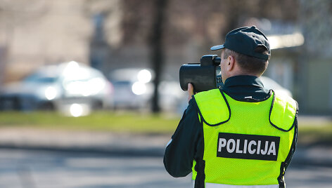 Policijos priemonė Kaune