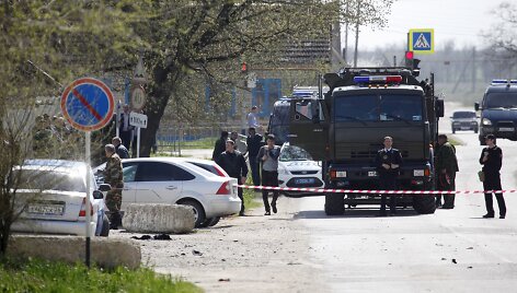 Rusijos pietuose trys mirtininkai sprogdintojai atakavo policijos nuovadą