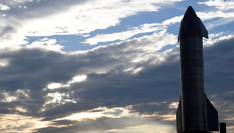 Tai yra raketos, kuria žmonės turėtų skristi į Marsą, prototipas