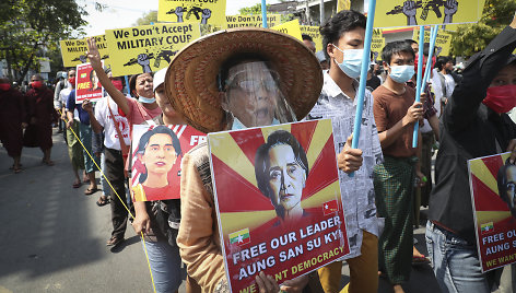 Aung San Suu Kyi rėmėjai