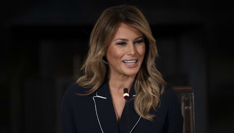 JAV pirmoji ponia Melania Trump