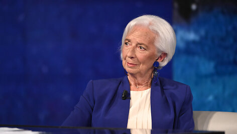 Europos Centrinio Banko (ECB) pirmininkė Christine Lagarde  / Te-Co / ZUMAPRESS.com