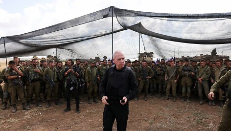 Izraelio gynybos ministras Yoavas Gallantas