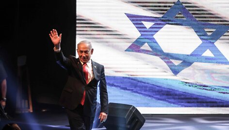 Benjaminas Netanyahu / MENAHEM KAHANA / AFP