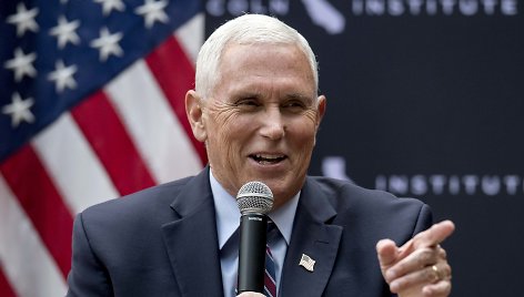 Buvęs JAV viceprezidentas Mike'as Pence'as