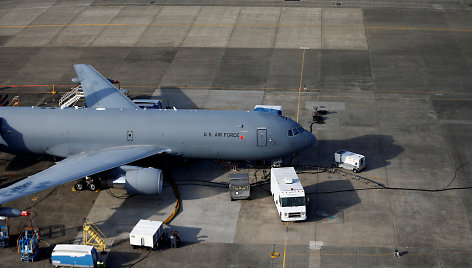 „Boeing KC-46A“ – naujausia JAV Karinių oro pajėgų skraidanti degalinė