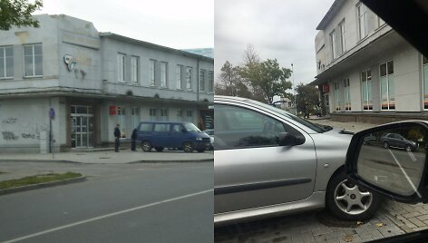 Uniformuotas Kai&scaron;iadorių ugniagesių vir&scaron;ininkas užfiksuotas įrenginėjantis sporto klubą
