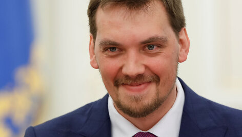 Ukrainos premjeras Oleksijus Hončarukas
