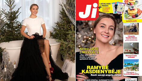 Justė Zinkevičiūtė ir žurnalo &bdquo;Ji&ldquo; Nr. 49 