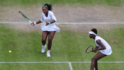 Serena ir Venus Williams