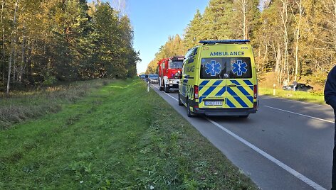 Netoli &Scaron;ilutės susidūrė &bdquo;Toyota&ldquo; ir BMW