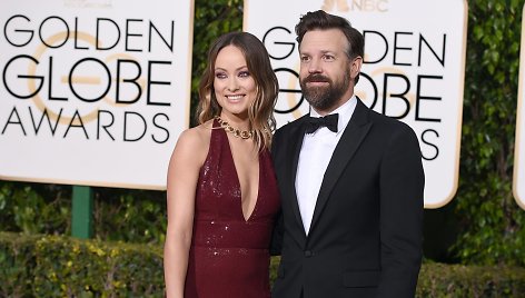 Olivia Wilde ir Jasonas Sudeikis 