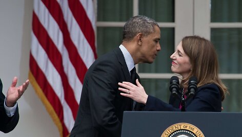 Barackas Obama ir Sylvia Mathews Burwell
