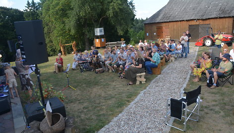 Festivalio „Dpoezijos šaltinis“ akimirka, 2018 m.